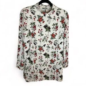 LEITH Floral Shift Mini Dress Wildflowers Woman’s size‎ Small S Summer Festival